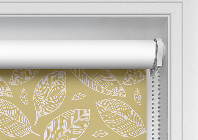 Falling Leaves, Citrine - Twist&Fit Roller Blind - Image 11